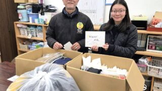 🐸『生活困窮者レスキュー活動』ホームレス支援おにぎりの会へ物資支援＆寄付